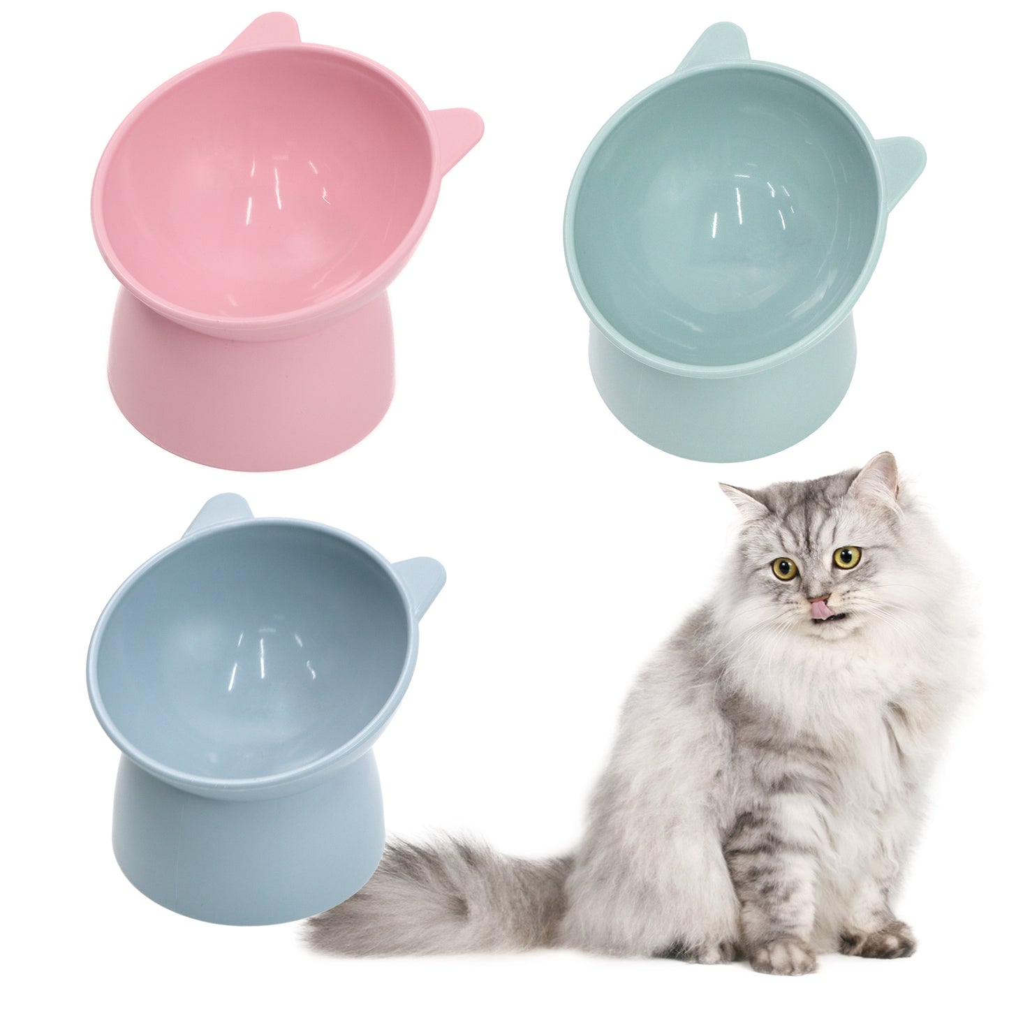 Elevated Cat Feeder Bowl