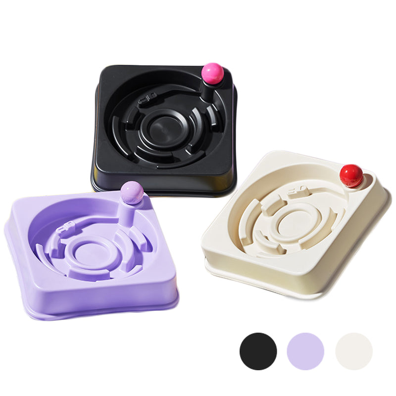 Dog Slow Feeder Bowl - Record Player