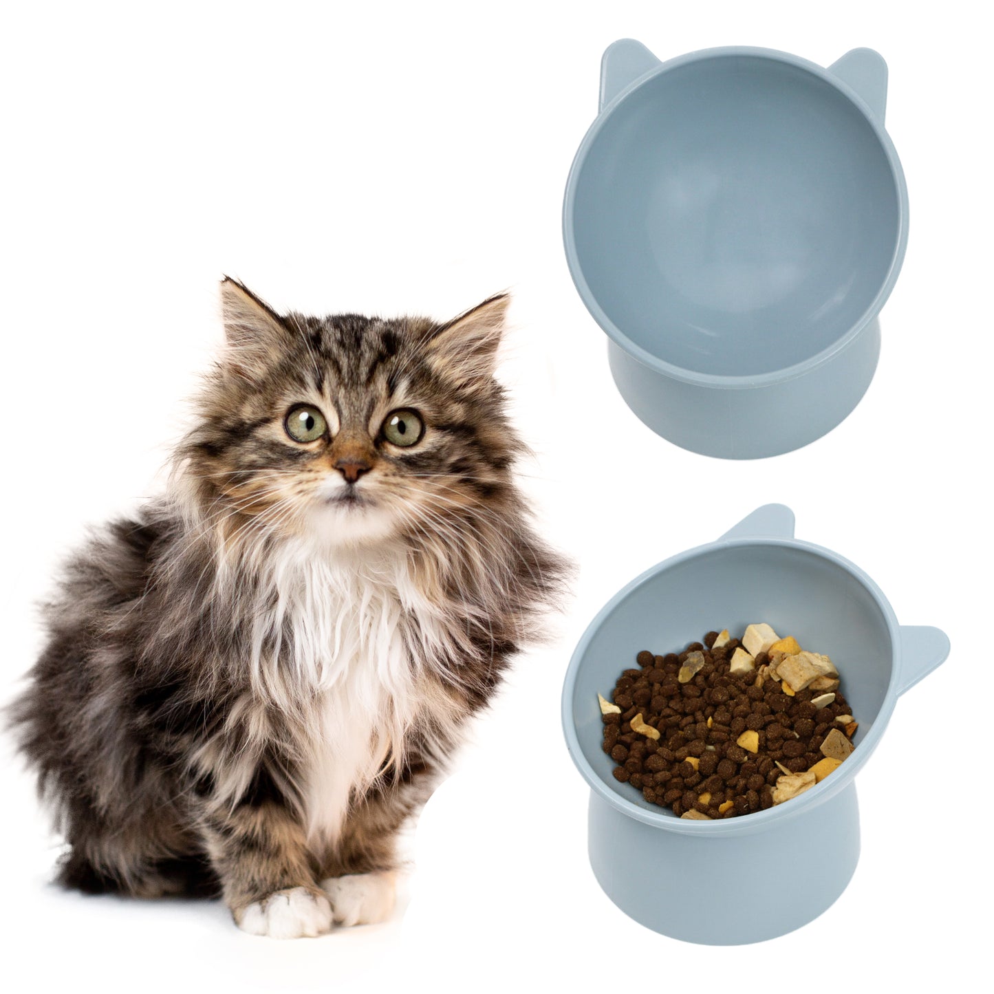 Elevated Cat Feeder Bowl