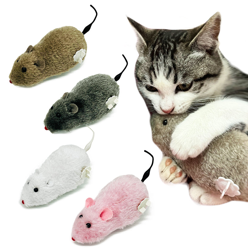 Wind-Up Running Rat Toy