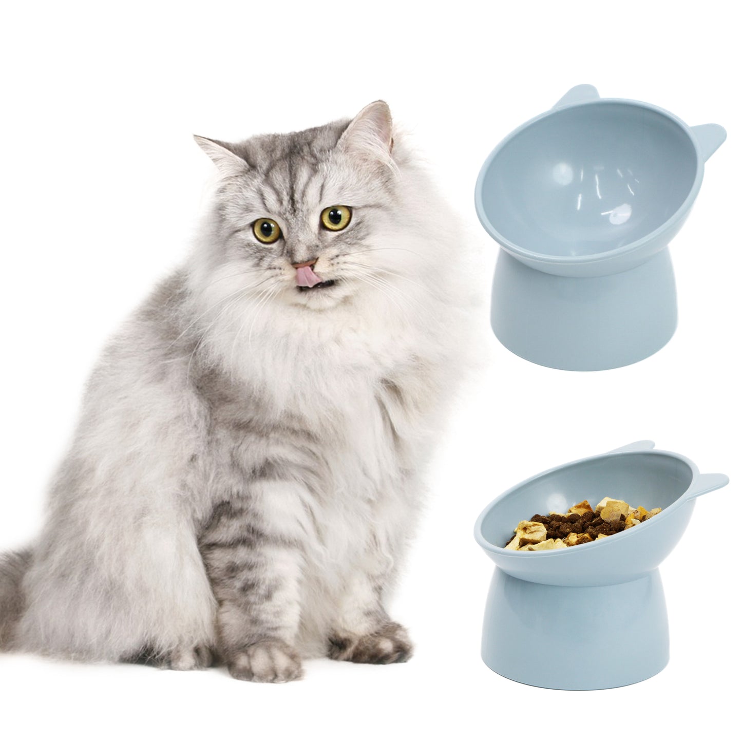 Elevated Cat Feeder Bowl