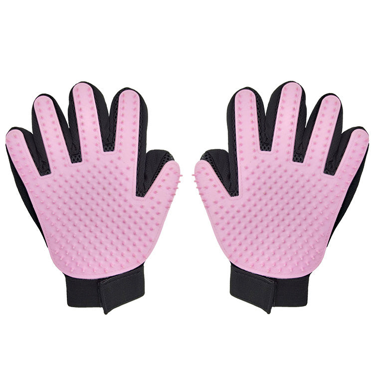 Pet Grooming Gloves - 1 Pair
