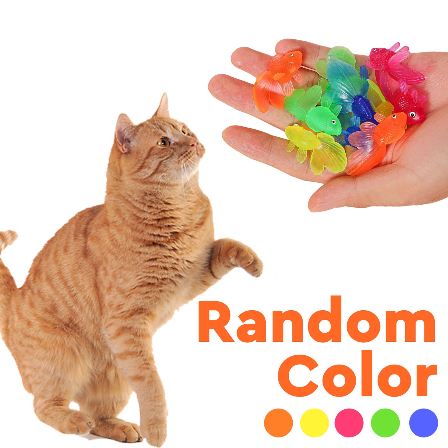Goldfish Cat Toy - Mix