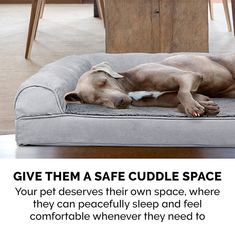Pet Plush Cushion Sofa - Machine Washable