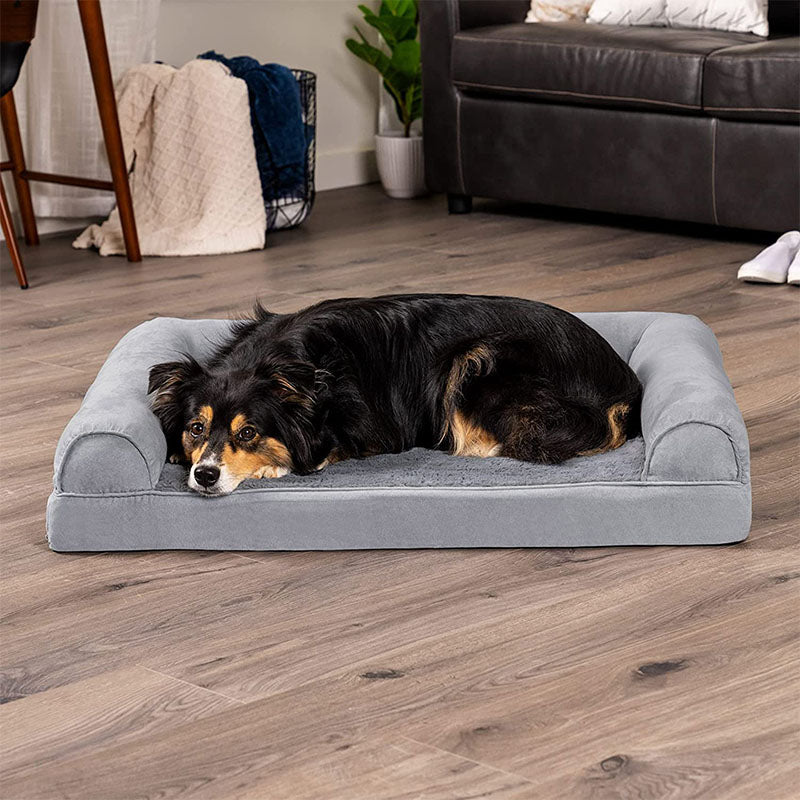 Pet Plush Cushion Sofa - Machine Washable