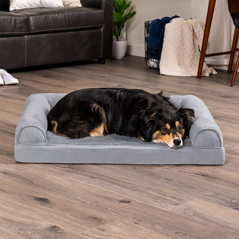 Pet Plush Cushion Sofa - Machine Washable