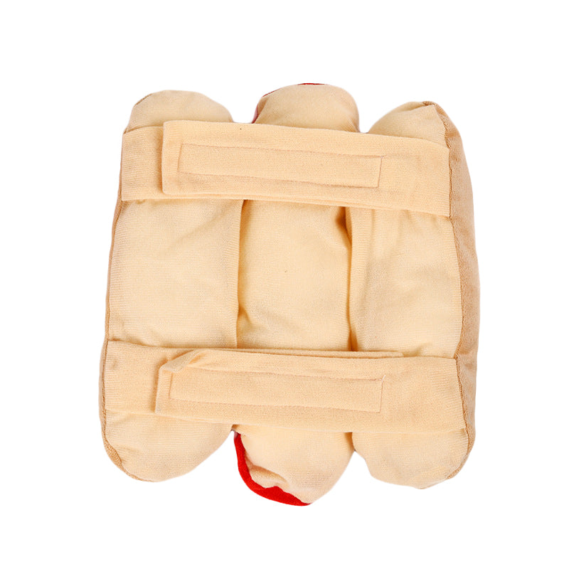 Hotdog Style Dog Cosplay Costume Funny Outfits