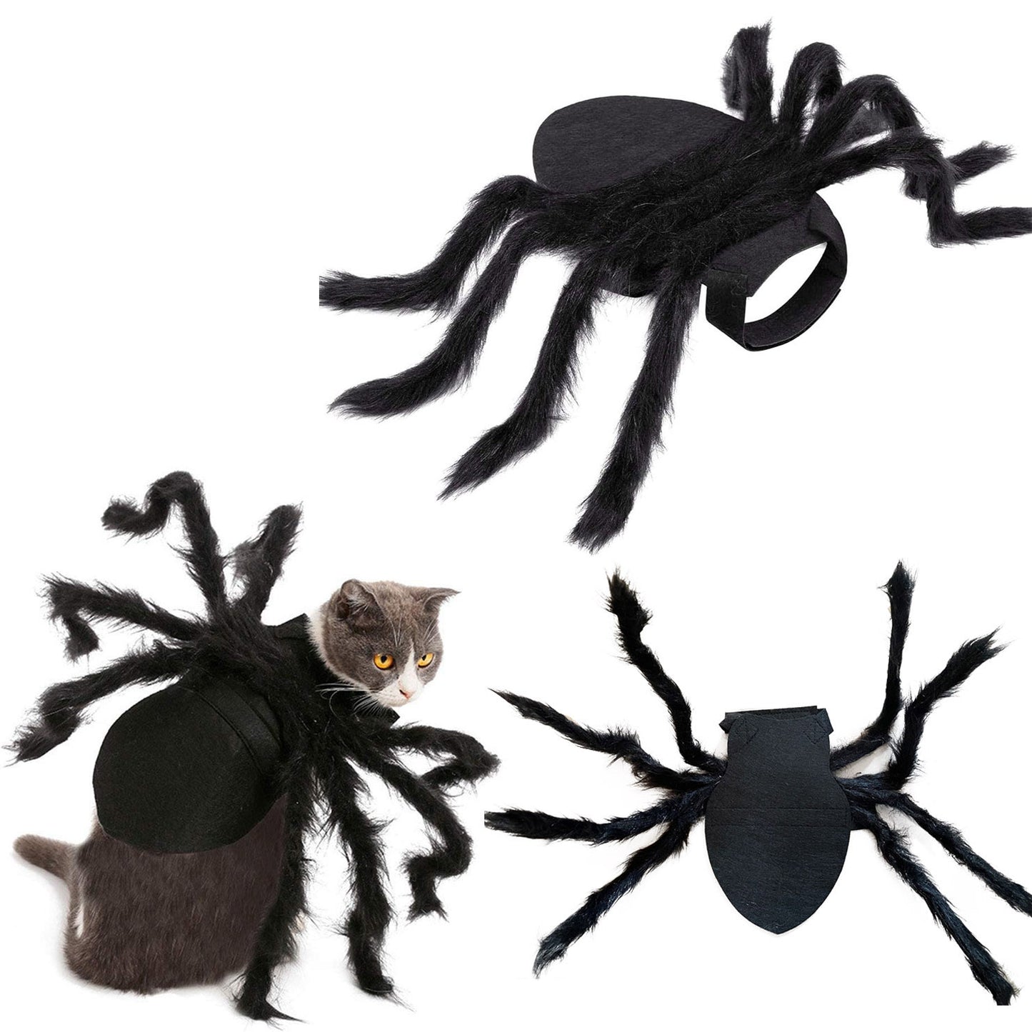 Halloween Spider Cosplay Pet Costume for Cats and Dogs