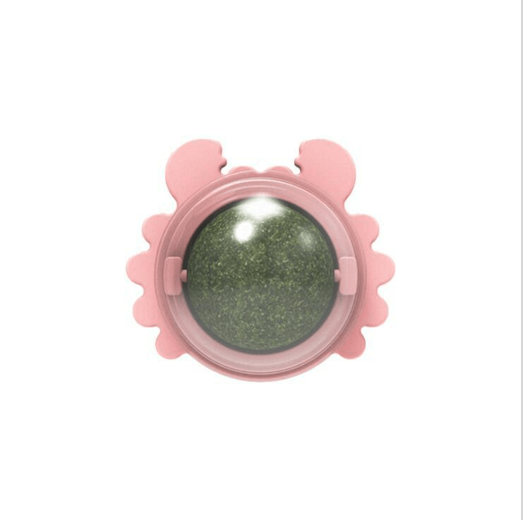 360° Crab Rotated Catnip Ball Molar Teeth Licking°