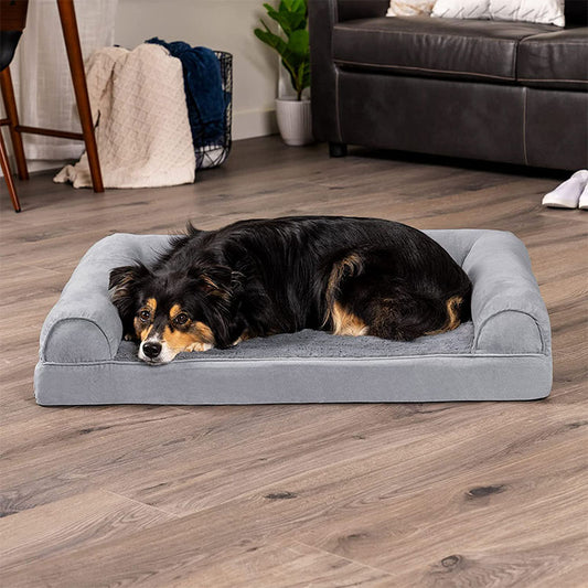 Pet Plush Cushion Sofa - Machine Washable