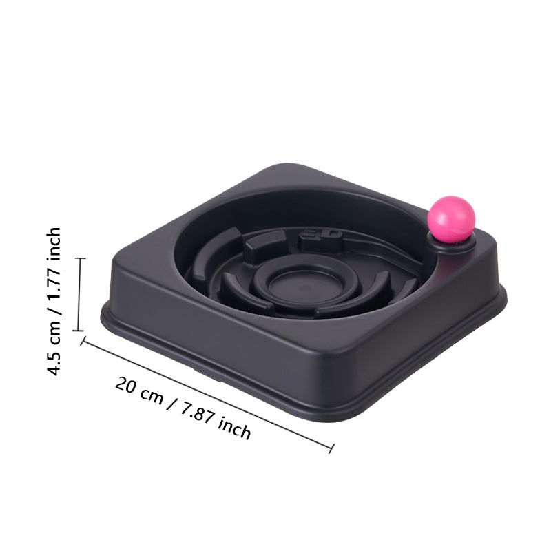 Dog Slow Feeder Bowl - Record Player