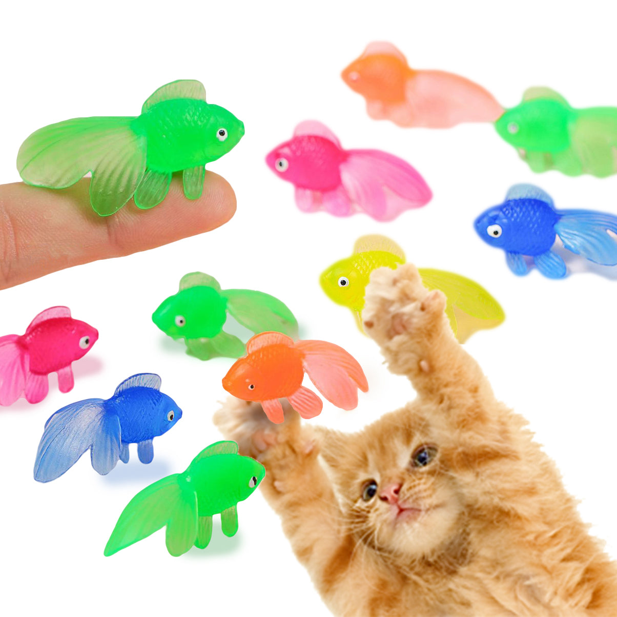 Goldfish Cat Toy - Mix